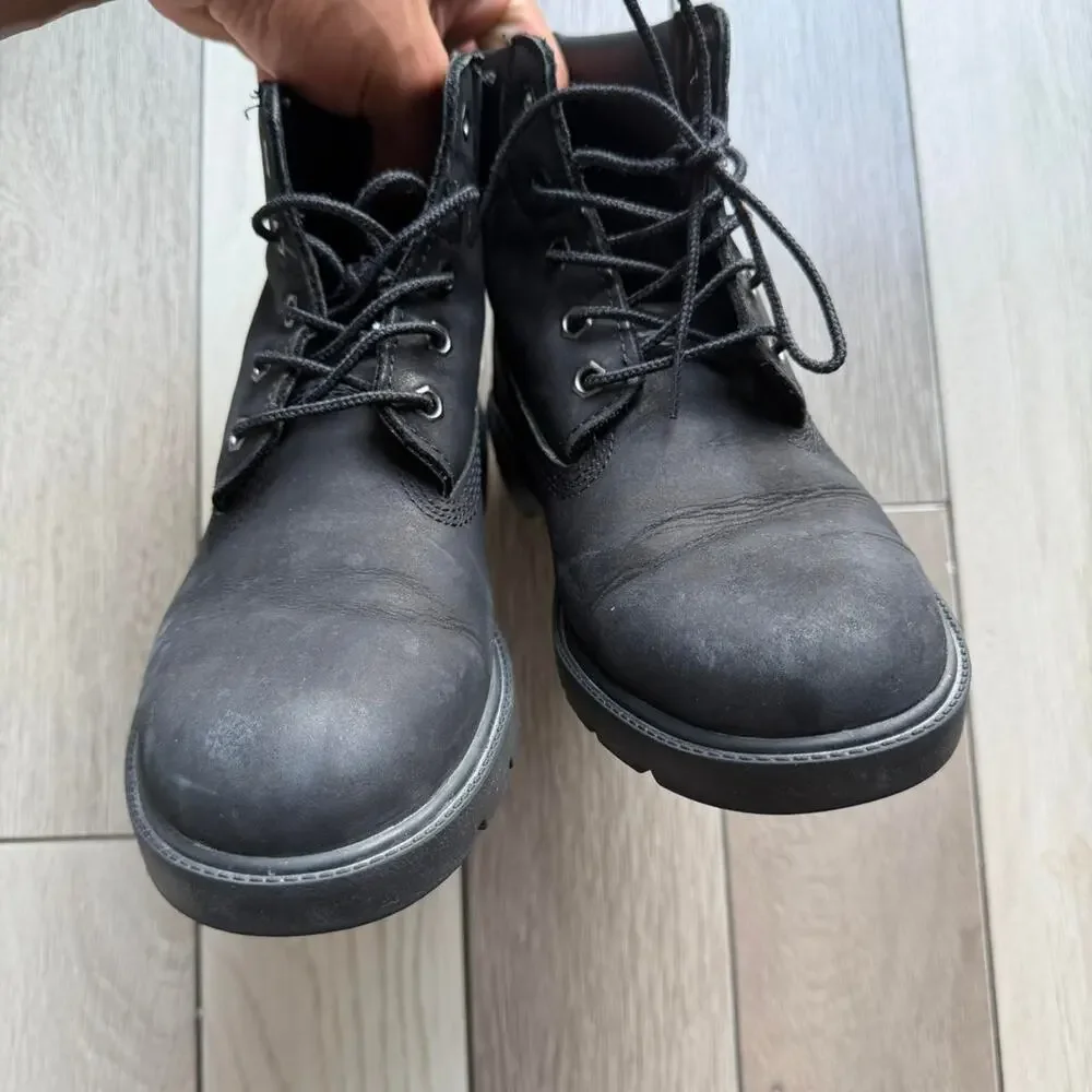 Black timberland ankle boots timberland